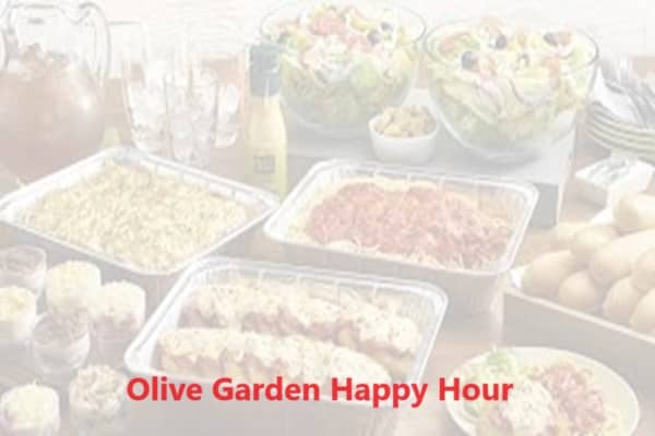 Olive Garden Happy Hour Times & Menus 2024