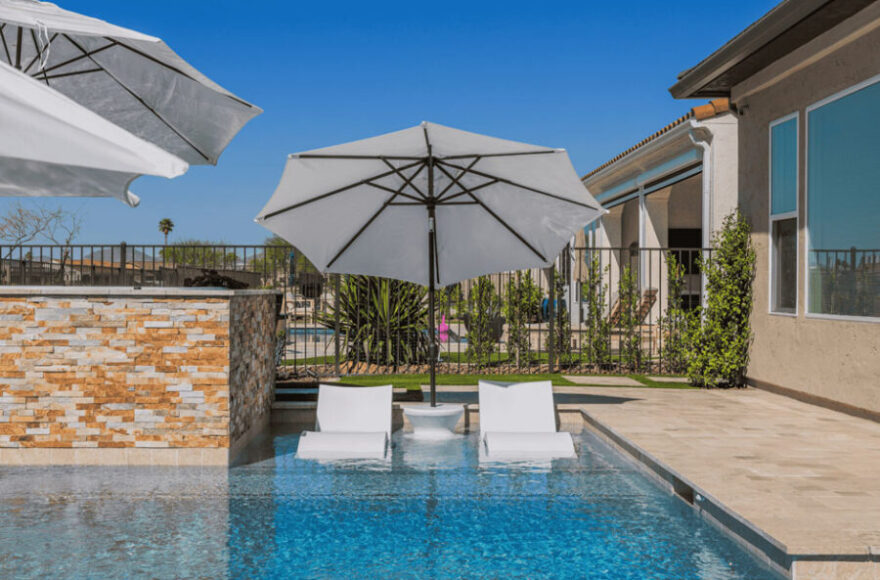 Adding a Tanning Ledge or Baja Shelf to Your Custom Pool