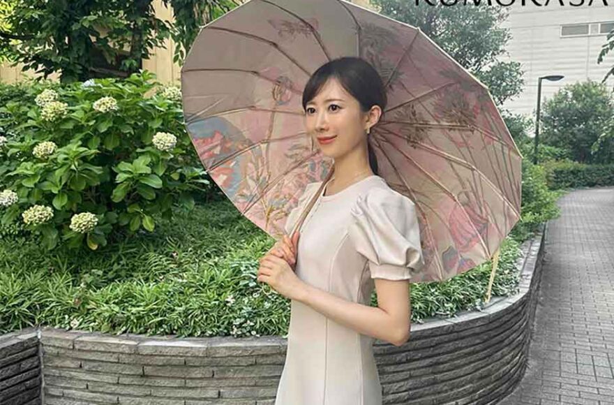 Styling Your Outfit Around a Lace or Frilled Parasol