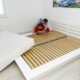 Beds that cannot be taken apart for moving